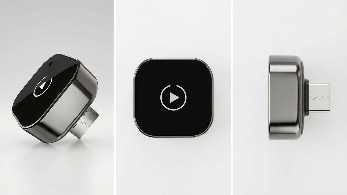 GearTech pro | 2-in-1 Wireless CarPlay & Android Auto Adapter